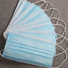 Non Woven Disposable Face Mask Size 17.5 * 9.5cm For Personal Protection