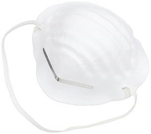 White Color Ffp2 Cup Mask Needle Punched Cotton Material Anti - Pm2.5