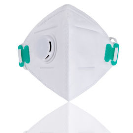 Đầu đeo mặt nạ Ffp2 có thể gập lại với van thở ra / Đệm bọt mũi